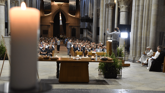Vue de l'assemblée - Culte synodal de consécration et d'agrégation 2023 - ®EERV - Gérard Jaton 
