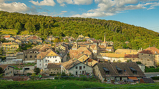 EERV- Romainmôtier- Village et abbatiale