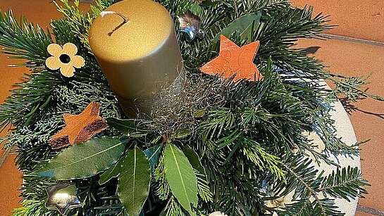 30.11- couronne du Marché de Noël au Motty