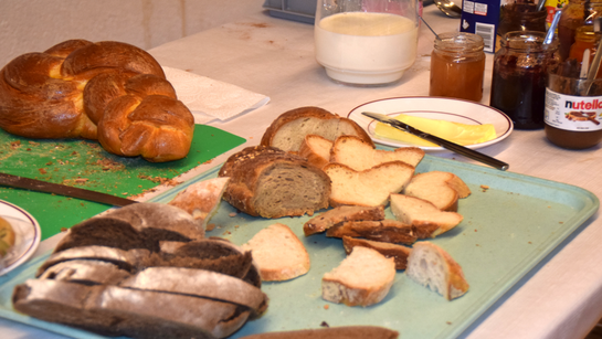 La journée a débuté par un petit déjeûner