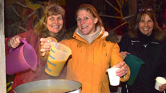 Un thé et une bonne soupe pour partager la joie de Noël