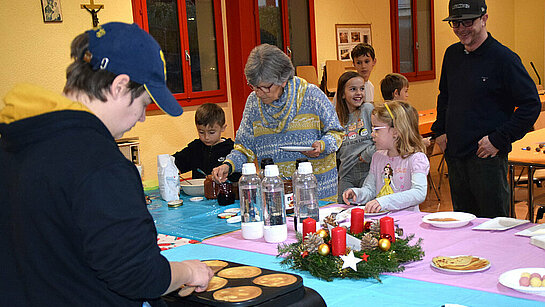 Un instant de convivialité intergénérationnelle !