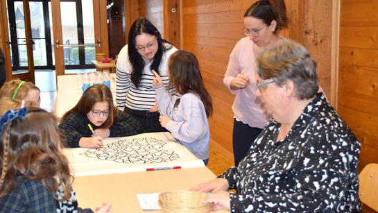 L'atelier dessin du culte de l'enfance